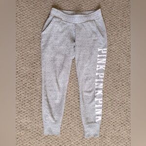 PINK Victoria's Secret Gray Joggers